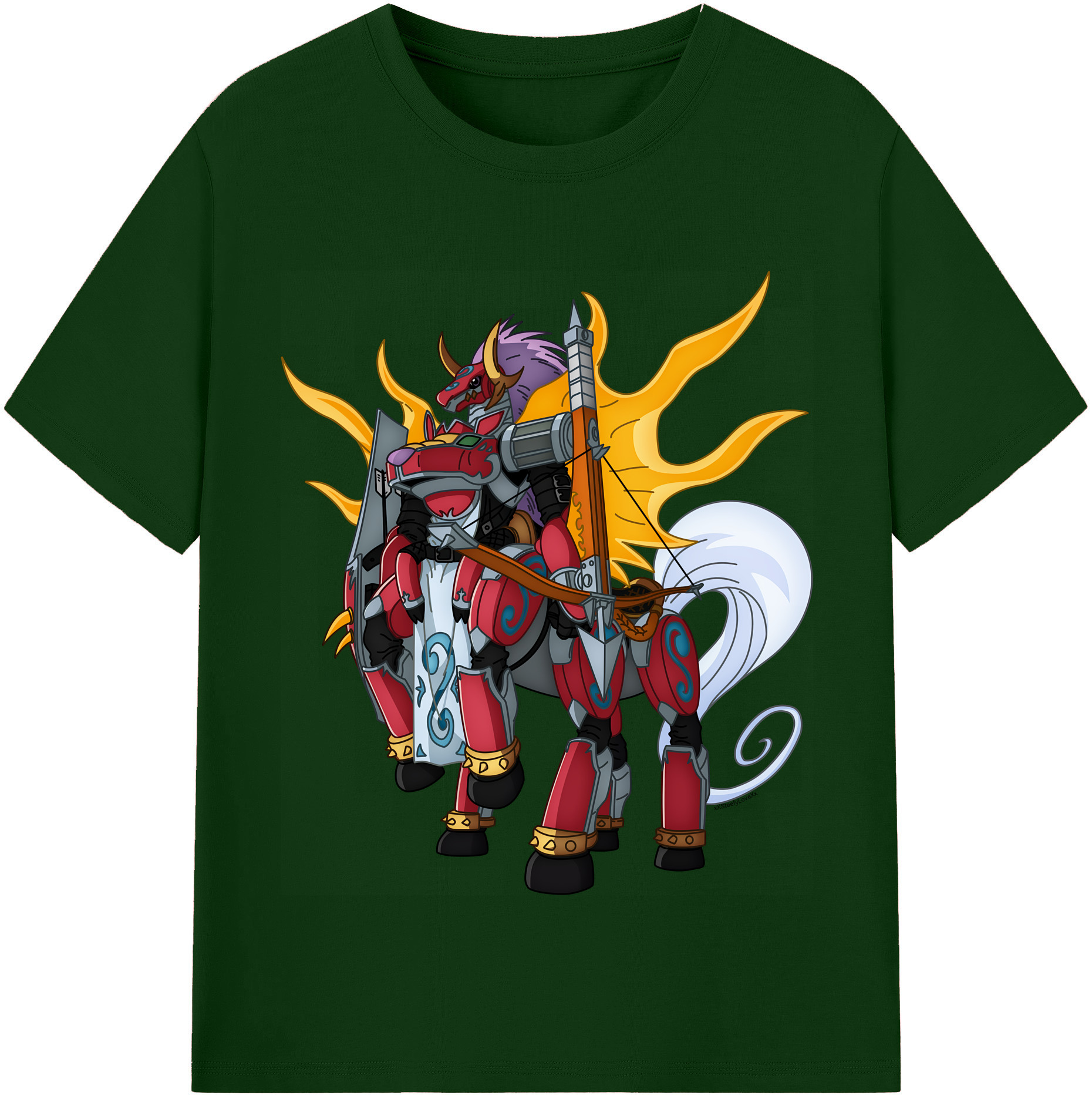 （画像用） Digimon デジタルモンスター/デジモン 綿100％半袖Tシャツ（フロントプリント）